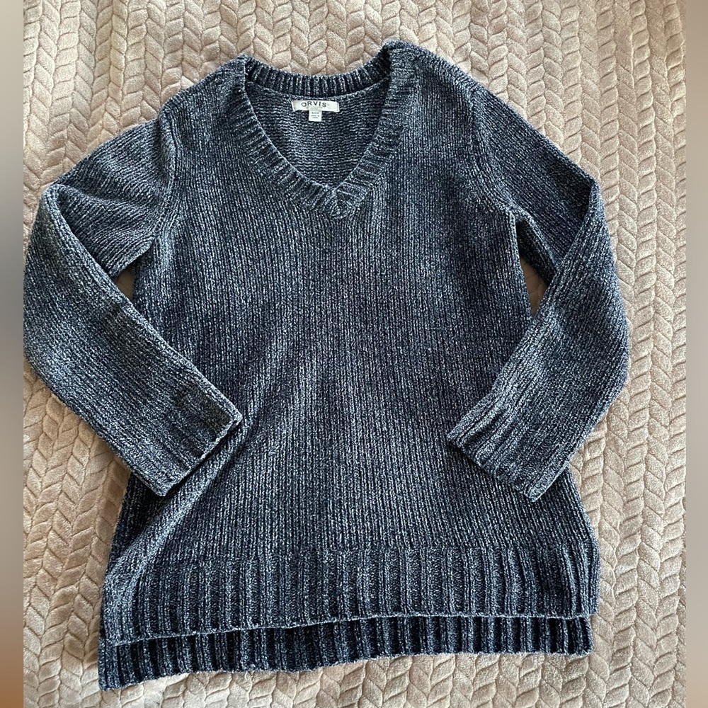 Cozy blue sweater